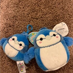 Squishmallows Bluejay Plush Set